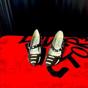 Black and White Women's Shoes